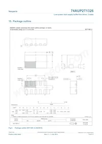 74AUP2T1326GF Datasheet Pagina 13