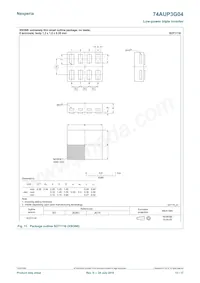 74AUP3G04GD Datasheet Page 13
