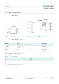 74AUP3G16DCH Datasheet Page 3