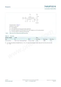 74AUP3G16DCH Datasheet Page 10