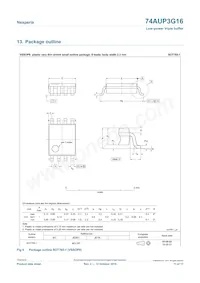 74AUP3G16DCH Datasheet Page 11