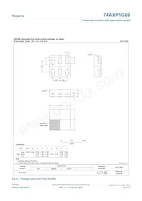 74AXP1G06GNH Datasheet Page 12