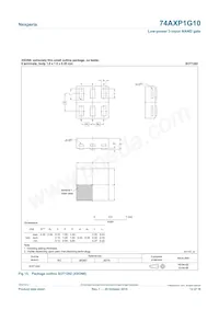 74AXP1G10GNH 데이터 시트 페이지 12