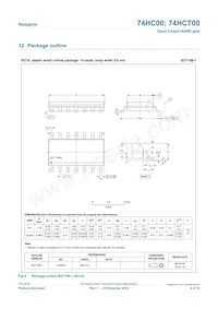 74HC00D/AUJ Datasheet Page 8
