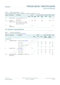 74HC03DB-Q100J Datasheet Page 5