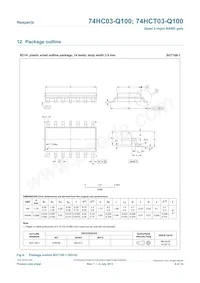 74HC03DB-Q100J Datasheet Page 8