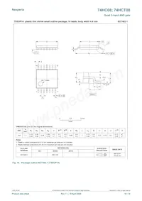 74HC08D/AUJ Datasheet Page 10