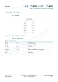 74HC107D-Q100J Datasheet Pagina 3