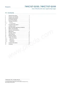74HC107D-Q100J Datasheet Page 17
