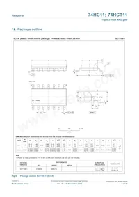 74HC11D/AUJ Datasheet Page 8