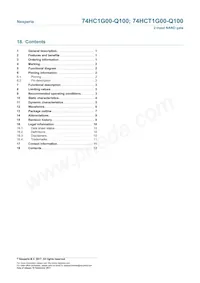 74HC1G00GW-Q100H Datasheet Page 12