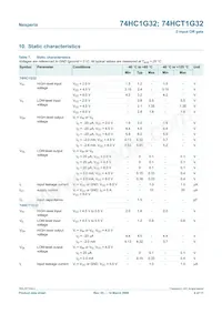 74HC1G32GV Datasheet Page 4
