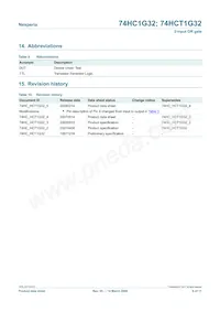 74HC1G32GV Datasheet Page 9
