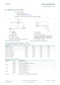 74HC1GU04GV-Q100 Datasheet Page 7