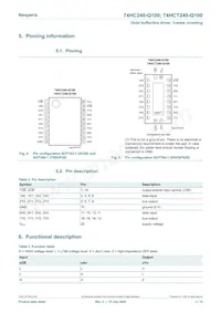 74HC240D-Q100 Datasheet Page 3