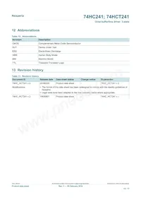 74HC241PW Datasheet Page 14