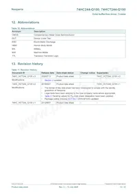 74HC244BQ-Q100 Datasheet Page 13