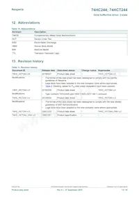 74HC244PW/AUJ Datasheet Page 14