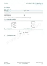 74HC2G08DP-Q100H Datasheet Page 2
