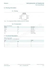 74HC2G08DP-Q100H Datasheet Page 3