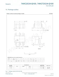 74HC2G34GV-Q100H Datasheet Page 10