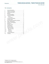 74HC2G34GV-Q100H Datasheet Pagina 15