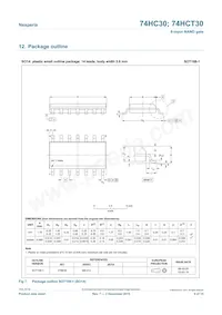 74HC30D/AUJ Datasheet Page 9