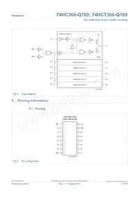 74HC366D-Q100 Datasheet Page 3