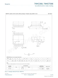 74HC366PW Datasheet Page 15