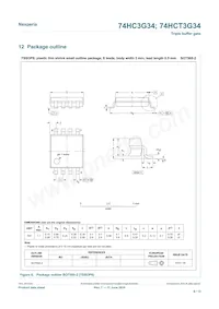 74HC3G34GD Datasheet Page 8