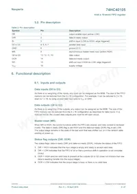 74HC40105D Datasheet Page 4