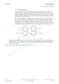 74HC40105D Datasheet Page 19