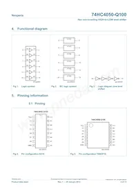 74HC4050D-Q100J Datasheet Page 2