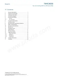 74HC4050DB Datasheet Pagina 14