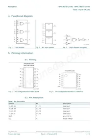 74HC4075D-Q100J Datasheet Page 2