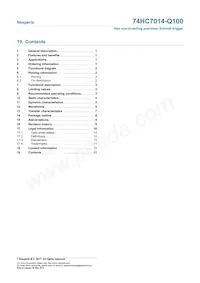 74HC7014D-Q100J Datasheet Page 12