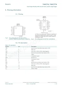 74HC74D/AUJ Datasheet Page 3