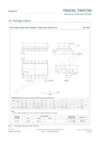 74HC86D/AUJ Datasheet Page 9