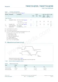 74HCT10D-Q100J Datasheet Page 6