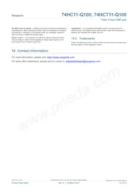 74HCT11D-Q100J Datasheet Page 12