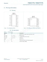74HCT175DB Datasheet Page 3