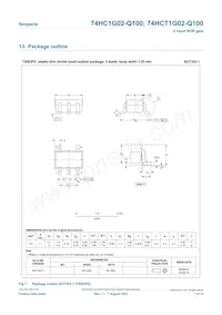 74HCT1G02GV-Q100 Datasheet Page 7