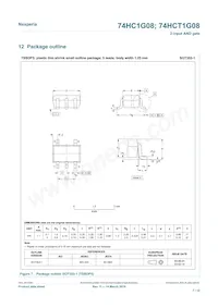 74HCT1G08GV Datasheet Page 7