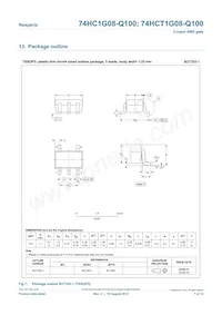 74HCT1G08GV-Q100 Datasheet Page 7