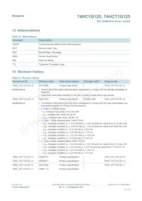 74HCT1G125GV Datasheet Page 11