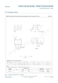 74HCT1G125GW-Q100H Datasheet Page 11