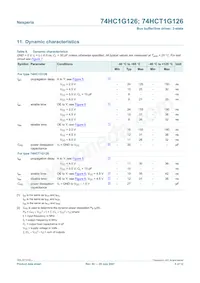 74HCT1G126GV Datasheet Pagina 5
