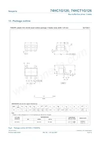 74HCT1G126GV Datasheet Page 8
