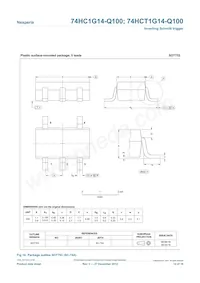 74HCT1G14GV-Q100H Datasheet Page 12