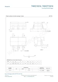 74HCT1G14GW-Q100H數據表 頁面 12